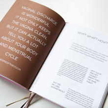 Load image into Gallery viewer, A Celebration of Vulva Diversity open to the Why? What? How? spread