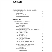 Load image into Gallery viewer, A Small Collection of Specialized Spreads vol 1 table of contents page 1