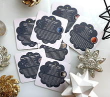 Load image into Gallery viewer, Ara astrology deck information side of zodiac cards showing