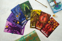 Load image into Gallery viewer, Chakra Healing Tarot suit of pentacles