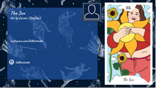 Load image into Gallery viewer, Fat Folks Tarot The Sun card