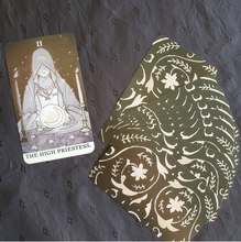 Load image into Gallery viewer, Ink Witch Tarot extension high priestess and card backs