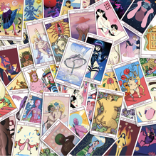 Load image into Gallery viewer, Sex Positive Tarot cards spread out and facing up