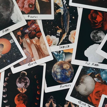 Load image into Gallery viewer, The Stars Divine face up selection of cards