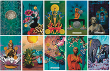 Load image into Gallery viewer, Tarot of the Cosmic Seed suit of coins