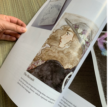 Load image into Gallery viewer, The Botan Tarot anthology zine the hermit