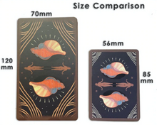 Load image into Gallery viewer, The Gentle Tarot pocket edition card size comparison