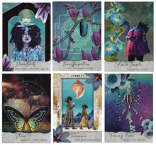 Load image into Gallery viewer, The Oracle of Awakening a sample of 6 cards from the deck