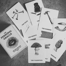 Load image into Gallery viewer, The Personal Oracle box and a collection of cards