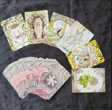 Load image into Gallery viewer, The paper oracle and yellow shaded cards