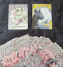 Load image into Gallery viewer, The paper oracle with the familiar and the stranger cards
