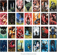 Load image into Gallery viewer, The Lubanko Tarot - Suits of Wands and Cups