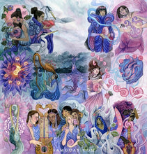 Load image into Gallery viewer, Blood Moon Tarot Suit of Songs