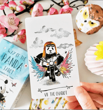 Load image into Gallery viewer, Way of the Panda Tarot: Imagine Edition (3rd printing) - VII The Chariot