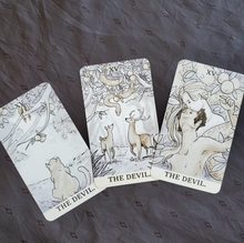 Load image into Gallery viewer, Ink Witch Tarot extension the Devil
