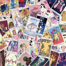 Load image into Gallery viewer, Sex Positive Tarot cards spread out and facing up
