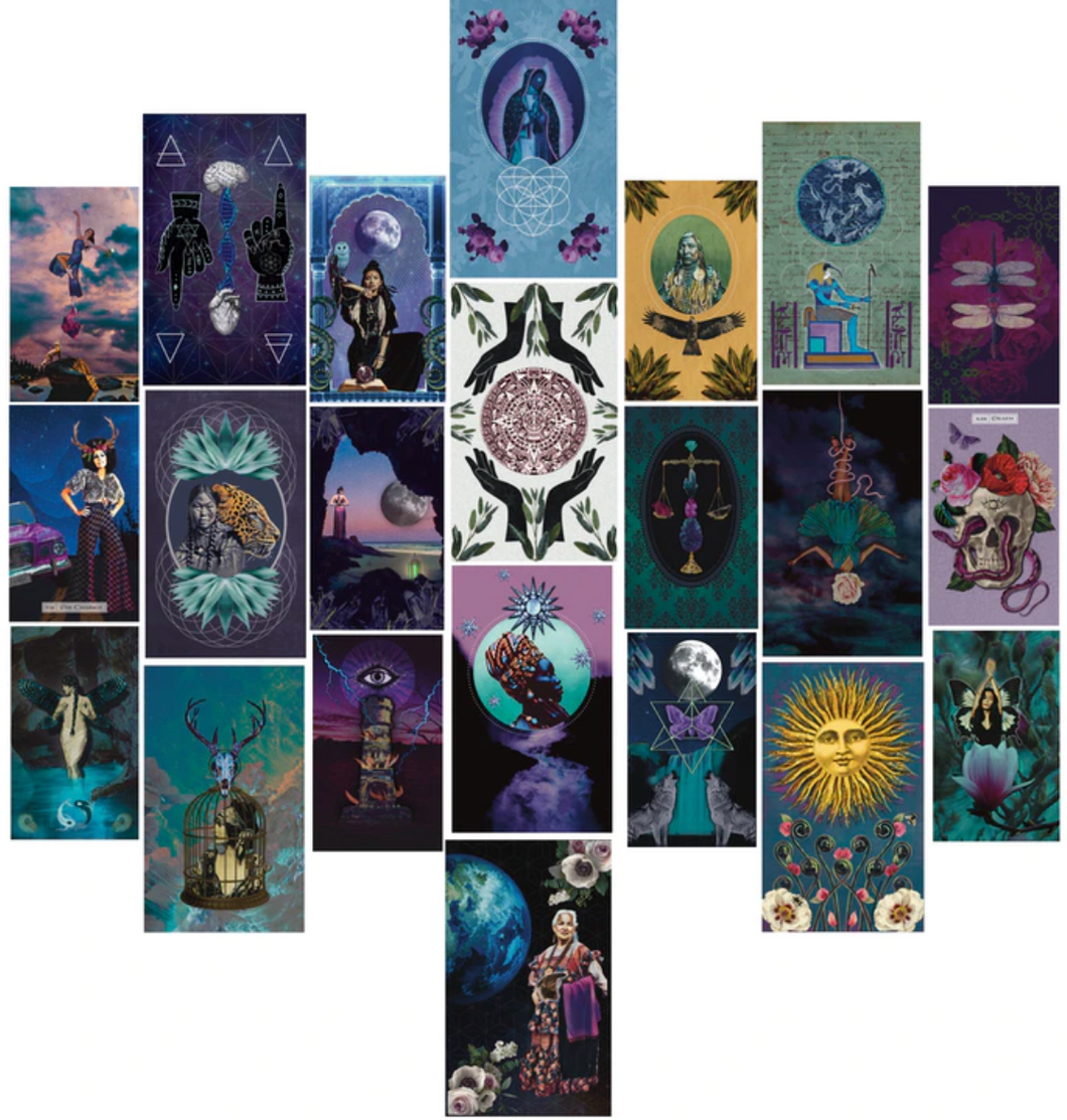 Tarot of the Cosmic Seed Major arcana