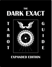 Load image into Gallery viewer, The Dark Exact Tarot guidebook cover
