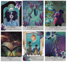 Load image into Gallery viewer, The Oracle of Awakening a sample of 6 cards from the deck
