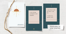 Load image into Gallery viewer, Unlock Your Magic sample affirmation cards
