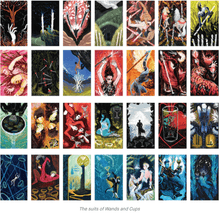 Load image into Gallery viewer, The Lubanko Tarot - Suits of Wands and Cups
