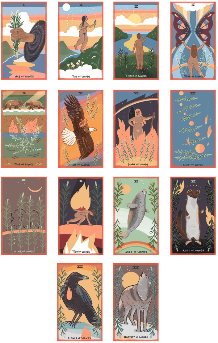 The Gentle Tarot (First edition, second printing) – Indie Tarot