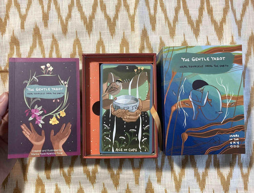 The Gentle Tarot - Deck, Box and Card Book