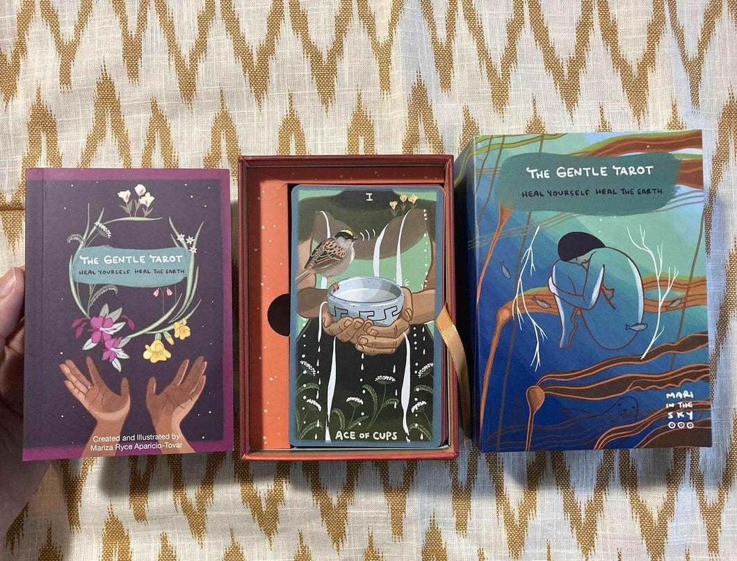 The Gentle Tarot - Deck, Box and Card Book