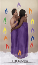 Load image into Gallery viewer, Melanade Stand Tarot - The Lovers
