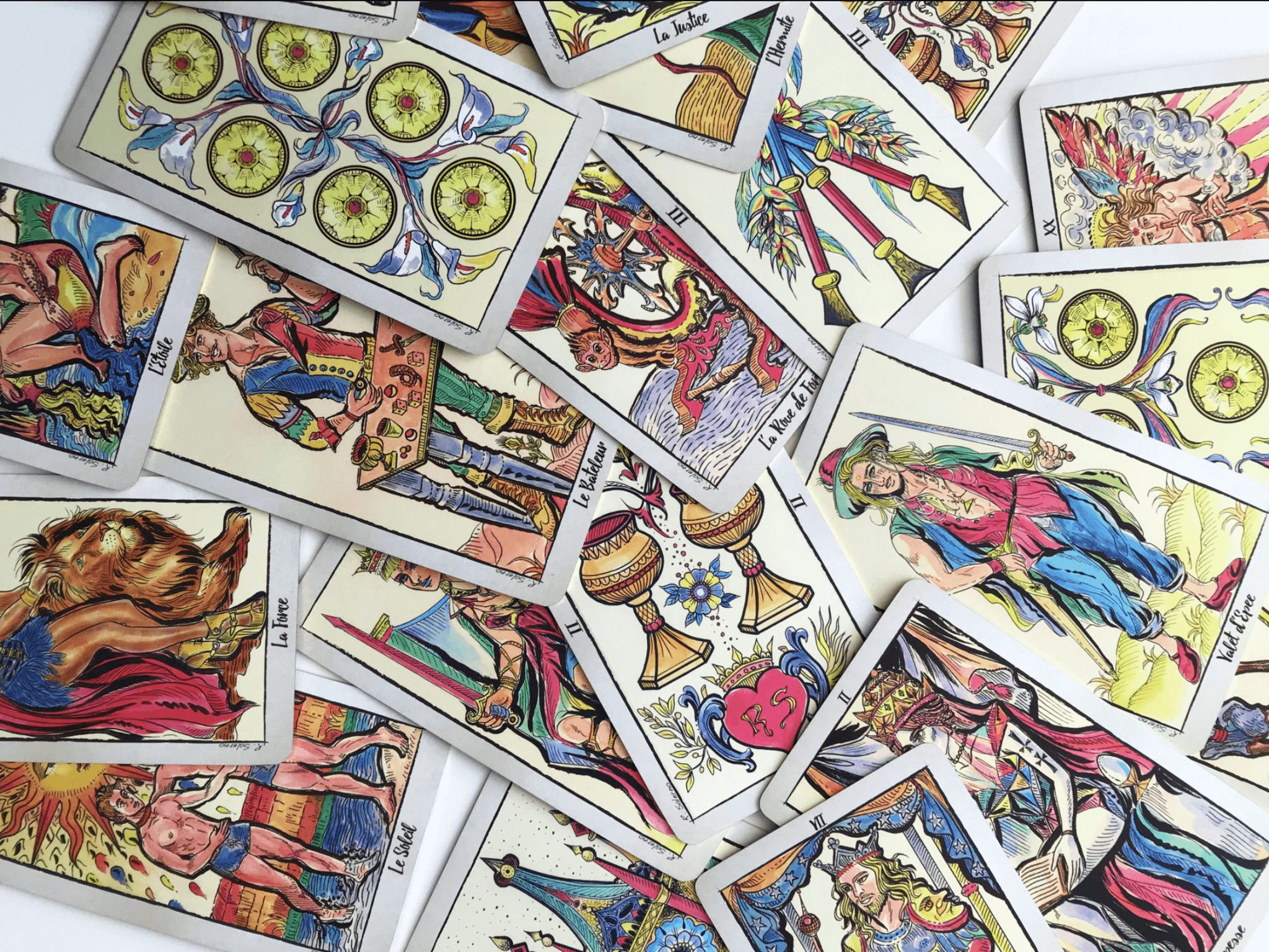 【超希少・絶版】New Choice Tarot de Marseille 超希少・絶版】New Choice Tarot de Marseille - メルカリ